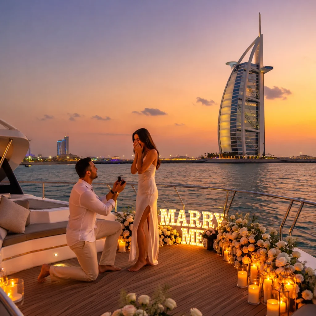 Proposal Yacht Dubai